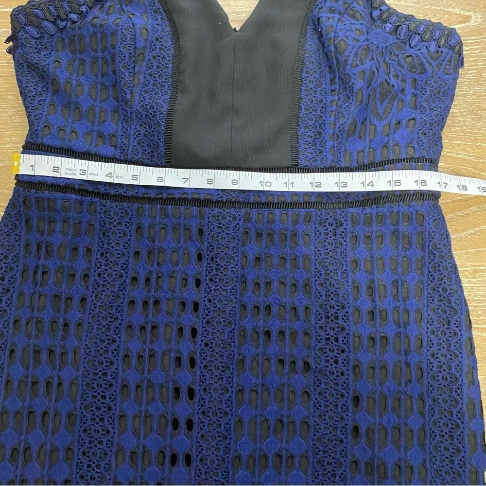 Harlyn Contrast Chiffon Lace Halter Body-Con Dress Women's Size XXL Whimsigoth - Picture 11 of 15